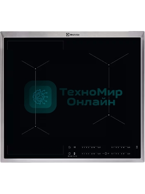Индукционная варочная панель Electrolux EIV6340X черный/серебристый