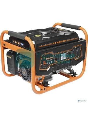 Электрогенератор бензиновый Carver PPG-3900A, 3.2 кВт, 67 дБ, 42 кг