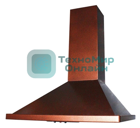 Вытяжка каминная Elikor Оптима 50П-400-К3Л медный, 50 см, 400 куб. м/ч, 55 дБ