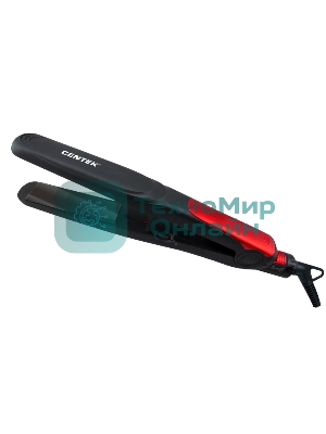 Выпрямитель для волос Centek CT-2008 черный/красный, 26 мм, 240 °C, 1 режим