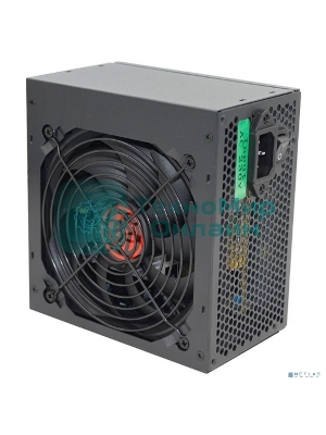 Блок питания Ginzzu CB600, 600Вт, 120мм, черный
