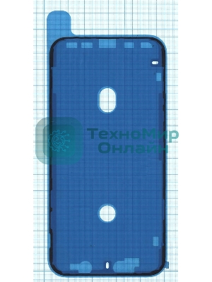 Водозащитная прокладка (проклейка) для iPhone XR, черная