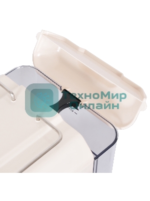 Кофеварка рожковая Hyundai HEM-5300 бежевый/серебристый, исп. кофе - молотый, 1.5 л, 850 Вт, 20 бар