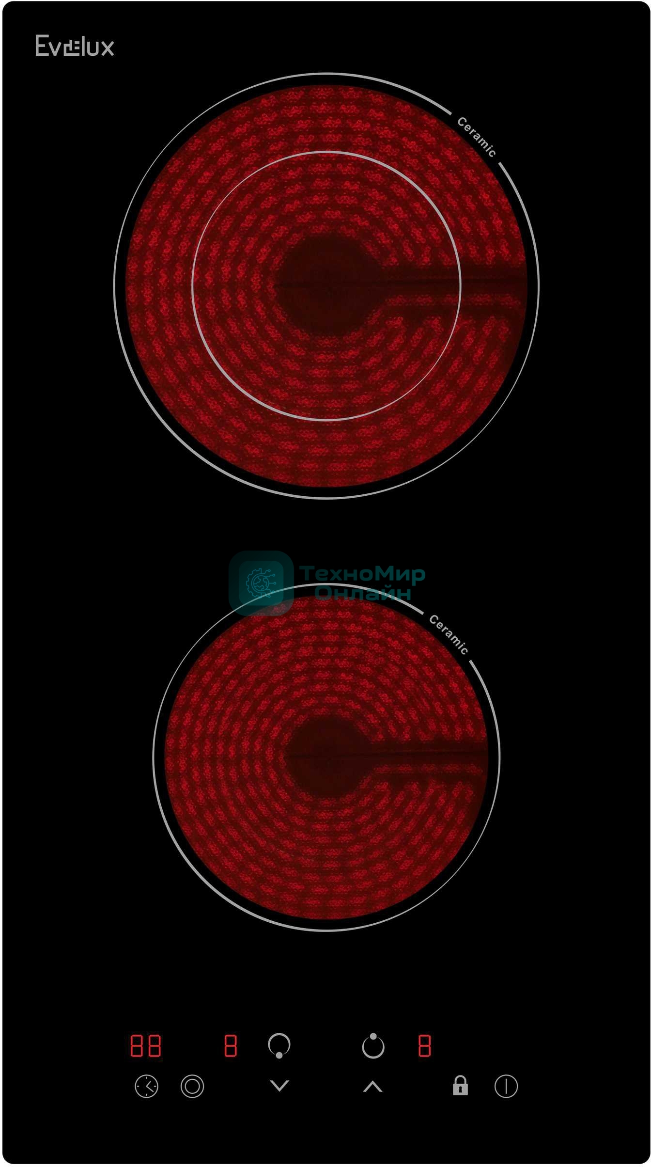 Электрическая варочная панель Evelux HEV 321 B