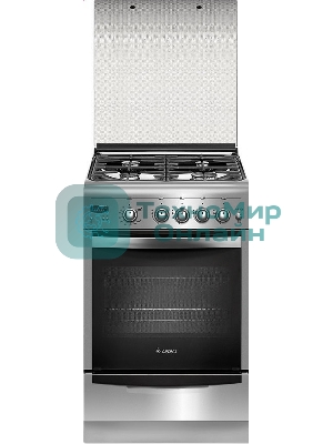 Плита газовая Gefest ПГ 5100-03 0004 серебристый, конфорок 4 шт, духовка 52 л, 50 см x 85 см x 58.5 см