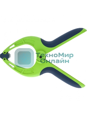 Струбцина Сибртех клещеобразная, пл, корп 2-х комп, рукоятки, усиленная пружина,3-3/16