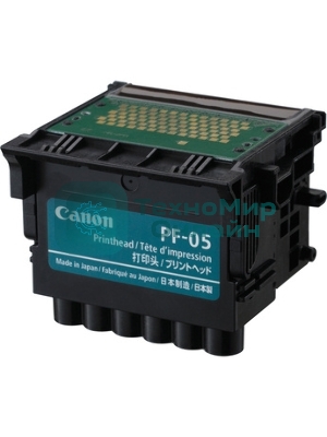 Печатающая головка Canon PF-05 многоцветный для Canon iPF6300, iPF6300S, iPF6350, iPF6400, iPF6400S, iPF6400SE, iPF6450, iPF8300, iPF8300S, iPF8400, iPF8400S, iPF8400SE, iPF9400, iPF9400S