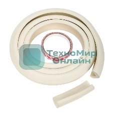 Мягкая универсальная самоклеящаяся лента для крепления на острые края Halsa HLS-S-108W 34х11х2000 мм 1 шт.