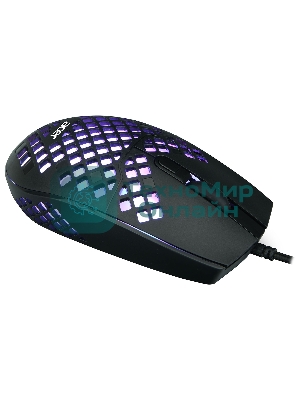 Мышь проводная Acer OMW134 черный, 3200 dpi, USB, кнопки - 6