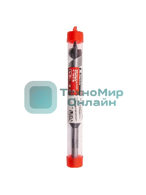 Сверло Matrix по дереву шнековое, 25x230 мм, 6-гранный хвостовик