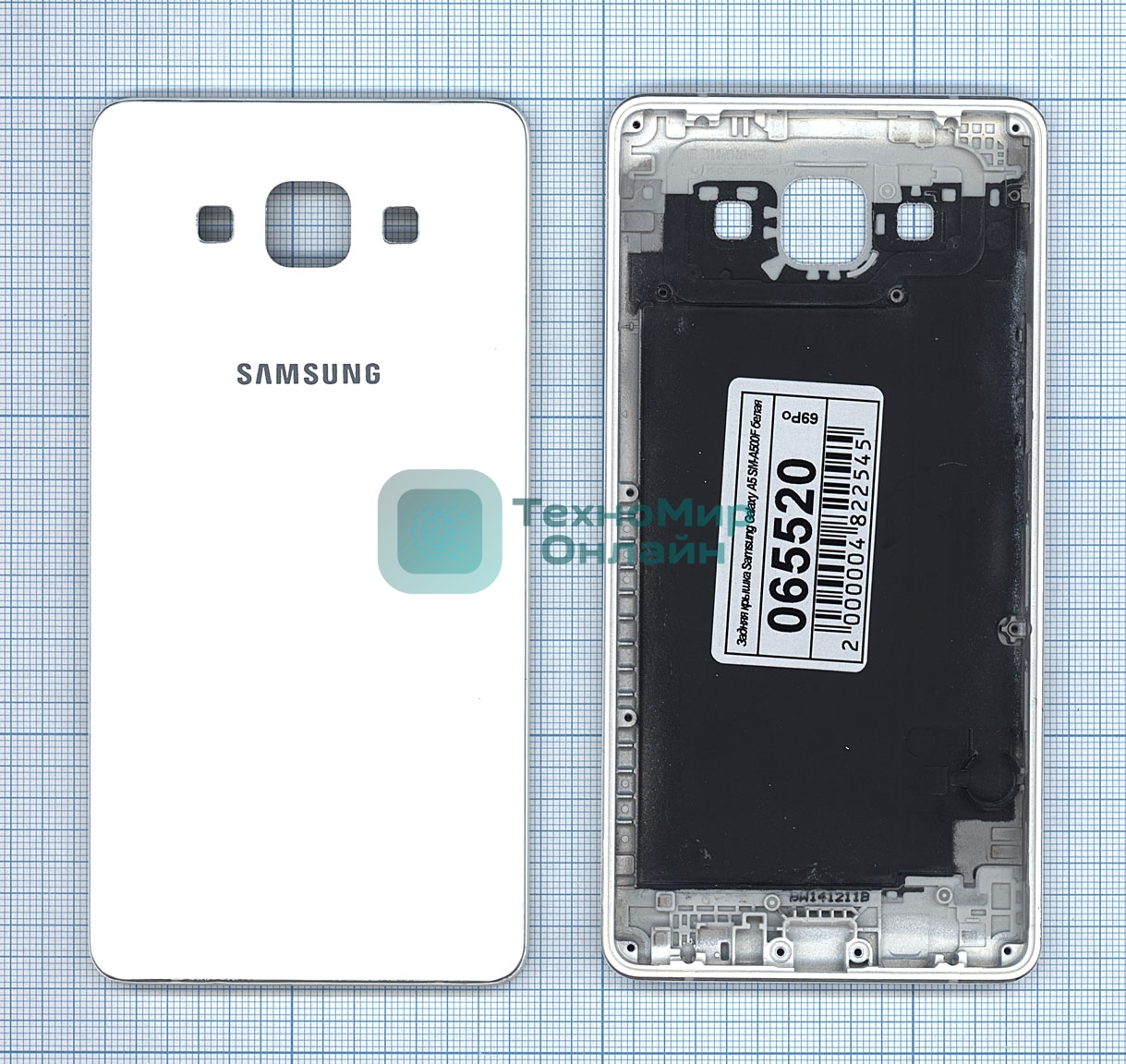 Задняя крышка для Samsung Galaxy A5 SM-A500F белый