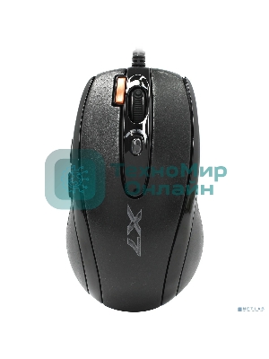 Мышь проводная A4Tech XL-750BK черный/красный, 3600 dpi, USB, кнопки - 7