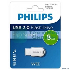 Флешка USB 8Gb PHILIPS WEE 2.0 8Gb, USB 2.0