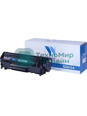 Картридж лазерный NVPrint совместимый HP Q2612A для LJ 1010/1012/1015/1020/1022/3015/3020/3030 (2000k)