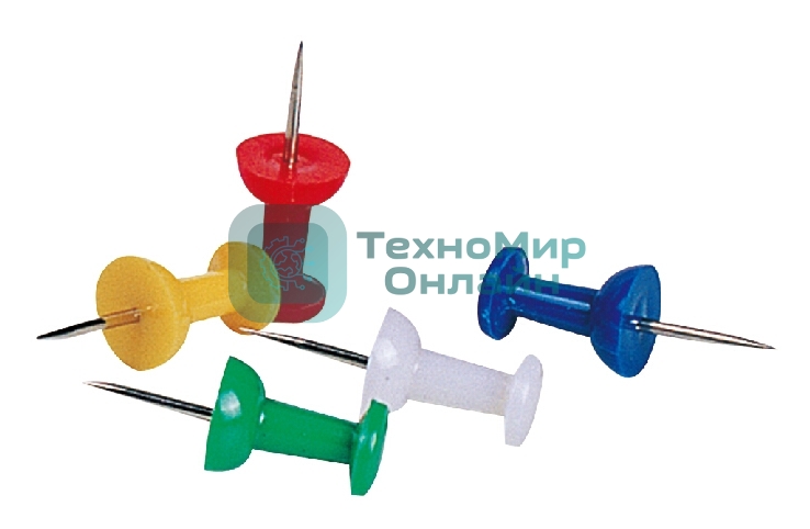 Гвоздики Deli E0021 l=25мм ассорти (упаковка: 35 шт) пластиковая коробка