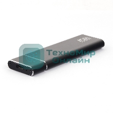 Внешний корпус AgeStar M.2 USB 3.0 NGFF (B-key) AgeStar 3UBNF5C алюминий, черный/серебристый