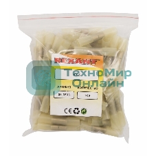 Соединительная гильза изолированная термоусаживаемая Rexant L-52 мм 4-6 мм² (ГСИ-т 6.0/ГСИ-т 6,0-4,0) желтая