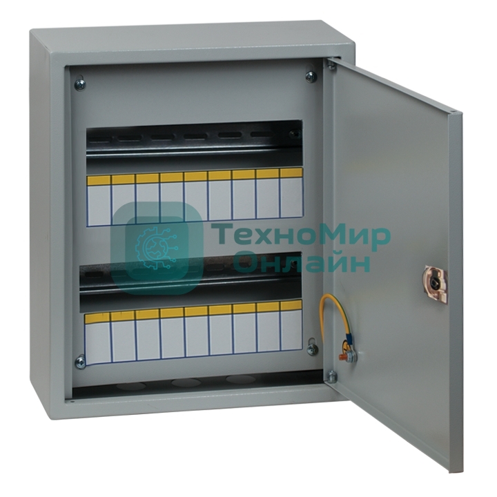 Щит распред. EKF mb21-18n навесной ЩРН-18 пласт. замок (350х300х120) IP31 EKF PROxima