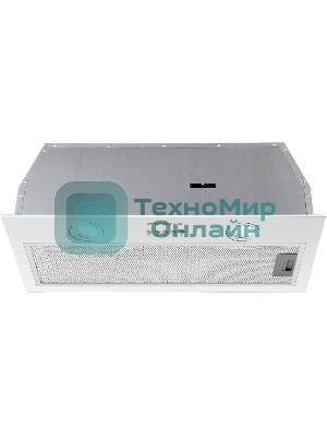 Вытяжка встраиваемая Maunfeld THAMES 601M белый, 60 см, 520 куб. м/ч, 45 дБ