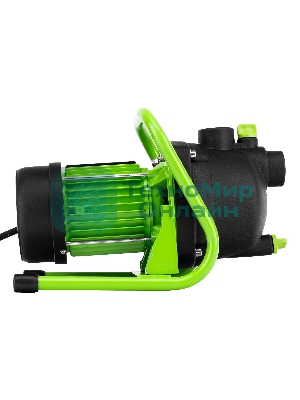 Садовый поверхностный насос Сибртех СПН650-П, 650 Вт, напор 37 м, 3200 л/ч, пластик