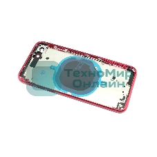 Задняя крышка (корпус) в сборе с рамкой для Apple iPhone 8 красный