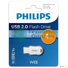 Флешка USB 4Gb PHILIPS WEE 2.0 8Gb, USB 2.0