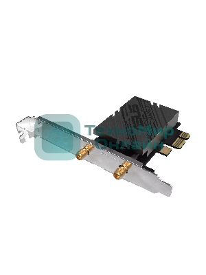 Сетевой адаптер Wi-Fi + Bluetooth Asus PCE-BE92BT BE9400 PCI Express (ант.внеш.несъем.) 2ант.