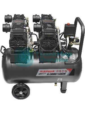 Компрессор поршневой Парма БМ K-3000/50БМ масляный 474л/мин 50л 3000Вт серый/черный