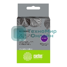 Картридж ленточный Cactus CS-TZE651 черный шрифт, желтый фон (24 мм, 8 м) для Brother 1010/1280/1280VP/2700VP