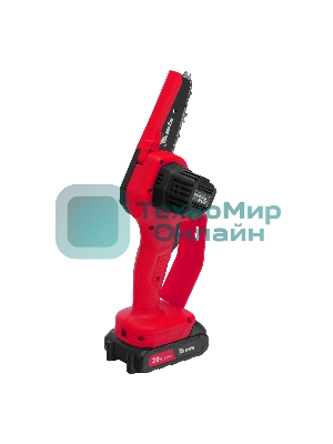 Цепная мини-пила аккумуляторная MTX MCS-100, шина 100 мм, Li-Ion, 20 В