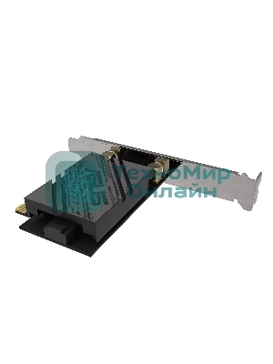 Сетевой адаптер Wi-Fi + Bluetooth Asus PCE-BE92BT BE9400 PCI Express (ант.внеш.несъем.) 2ант.