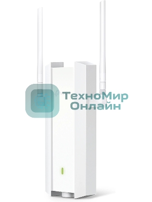 Двухдиапазонная точка доступа TP-Link EAP625-Outdoor HD, для улицы и помещений с поддержкой Wi-Fi 6 AX1800, 1 гиг. порт RJ45, 802.3af/at, Passive PoE (48 В, 0,5 А), IP67, 2 внешние антенны
