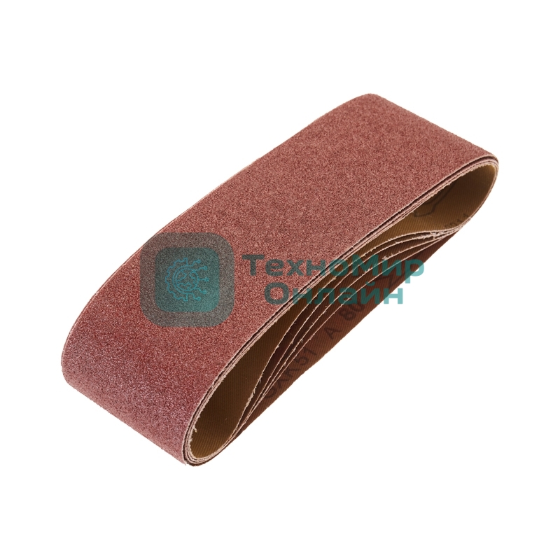 Лента шлифовальная бесконечная Kranz 75х533мм, P80 (5 шт/уп)