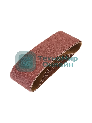 Лента шлифовальная бесконечная Kranz 75х533мм, P80 (5 шт/уп)