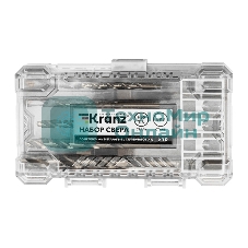 Набор сверл комбинированный, 10 предметов KRANZ