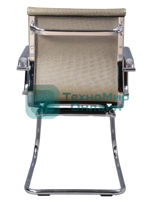 Кресло Бюрократ CH-993-Low-V/gold золотистый, сетка, 120 кг, механизм качания, низкая спинка