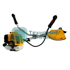 Триммер CHAMPION Т256 разъемный вал(Мощность 0.75/0.95 кВт/л.с., объем двигателя 25,4 см3, вес 6,2кг, бак 0,6л, используемая леска 1,6-2,4мм, рукоятка Р-образная, прямая/разъемная штанга, ширина среза (леска/нож) 400/255, длина штанги 1375 мм.)