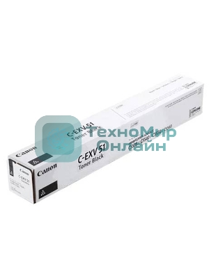 Картридж лазерный Canon C-EXV 51 черный (69 000 стр) для Canon imageRUNNER ADVANCE C5535/C5535i/C5540i/C5550i/C5560i
