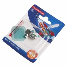 Переходник антенный Rexant (штекер F - гнездо F), угловой, (1шт.)