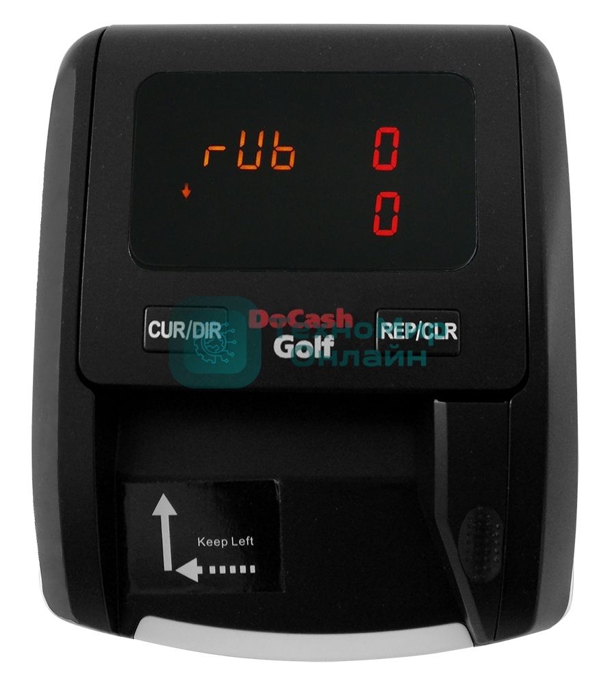 Детектор банкнот DoCash Golf автоматический рубли АКБ