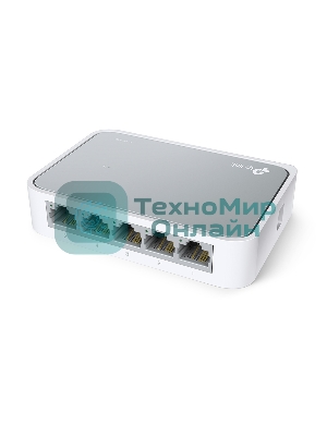 Коммутатор TP-Link SOHO TL-SF1005D Коммутатор 5-port 10/100M mini Desktop Switch, 5 10/100M RJ45 ports, Plastic case