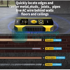 Детектор скрытой проводки FNIRSI WD-02