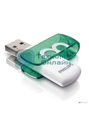 Флешка USB 8Gb PHILIPS VIVID3.0 8Gb, USB 3.0