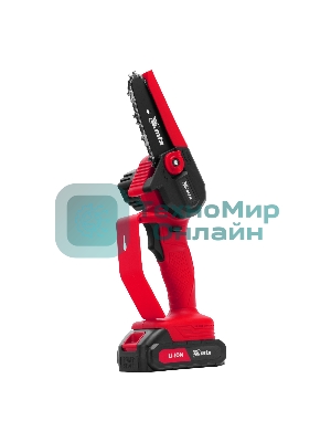 Цепная мини-пила аккумуляторная MTX MCS-100, шина 100 мм, Li-Ion, 20 В