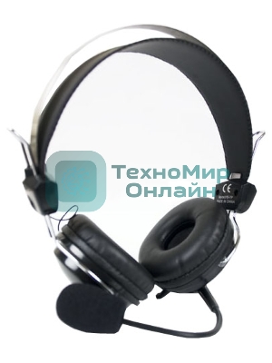 Гарнитура A4Tech HS-7P чёрный, проводная