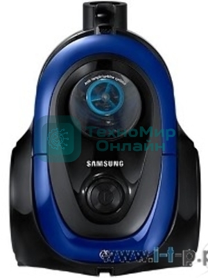 Пылесос Samsung VC18M21A0SB синий, 380/1800 Вт, уборка сухая, пылесборник контейнер 1.5 л