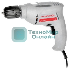 Дрель безударная Интерскол Д-10/420ЭР Промо 400Вт патрон:быстрозажимной реверс