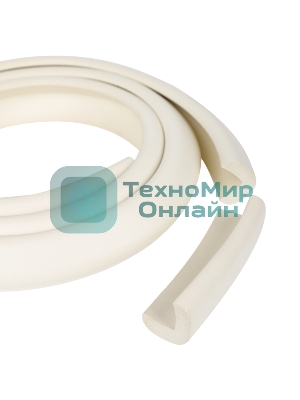 Мягкая универсальная самоклеящаяся лента для крепления на острые края Halsa HLS-S-108W 34х11х2000 мм 1 шт.