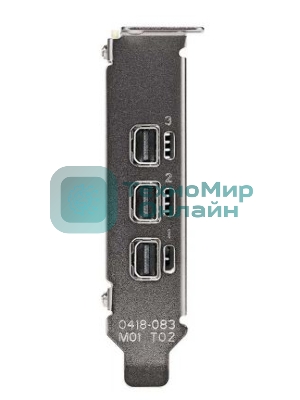 Видеокарта PCIE16 NVIDIA T400 4GB GDDR6 3x Mini DisplayPort OEM (только карта)
