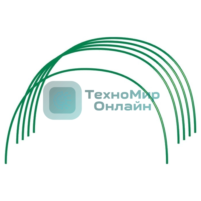 Парниковые Дуги в ПВХ 0,85х0,9м 6 шт. диаметр провол. 5мм Россия